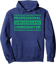 St Patricks Day Wee Little Hooligan Funny Irish Unisex Hooded Sweatshirt