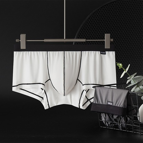 Men Underwear Men Boxer Briefs Underwear Boxer Trunk Breathable Panties - Bild 3 von 20