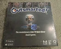 New! Outsmarted Founders First Edition Live TV Quiz Show Family Board Game