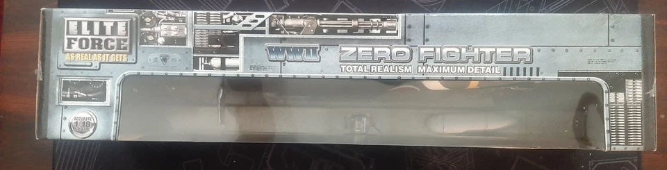Elite Force 1/18 (BBI) tan bueno como se pone: WWII Zero Fighter #21265 sellado *NUEVO EN CAJA* Foto 2 de 4