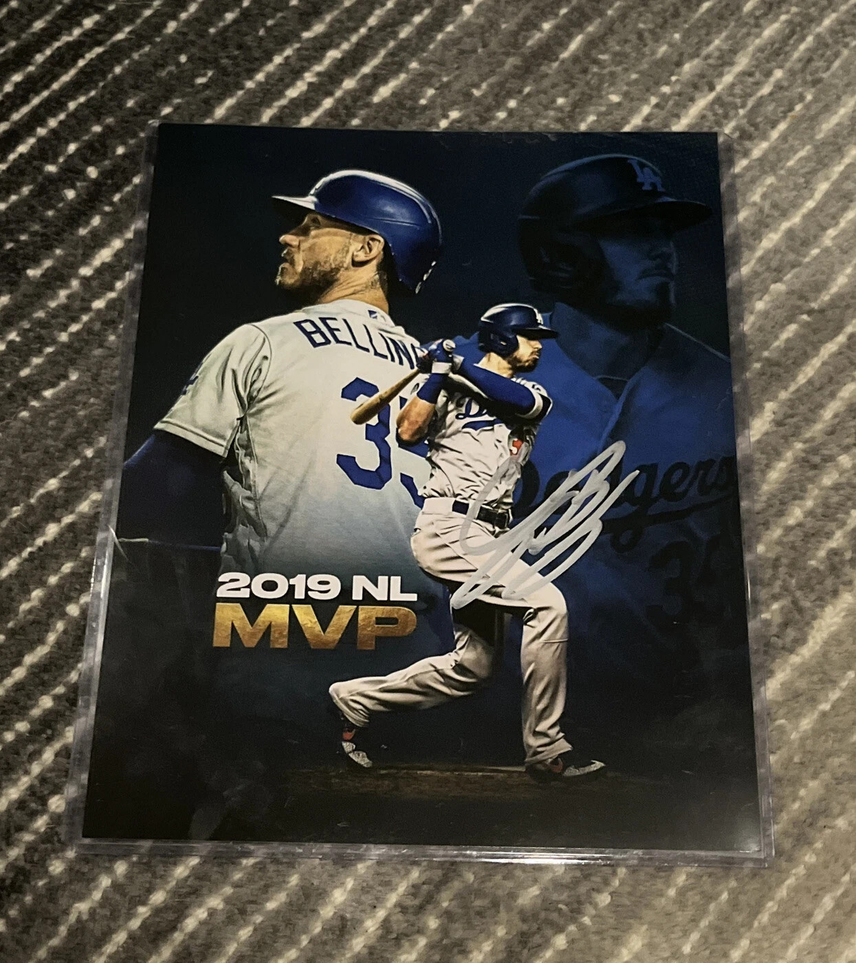 Cody Bellinger Signed Autographed 8x10 Photo 2019 NL MVP Los Angeles Dodgers
