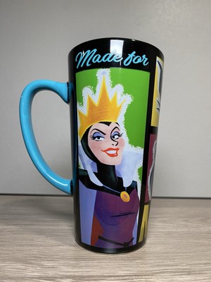 Disney Parks Villains Mug Cup Made For Mahem Evil Queen Ursula Cruella Scar 15oz