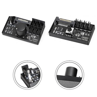 Server L??ftersteuerung Multi-Speed Adjustment 4-fach und 6-fach Ports f??r 12V