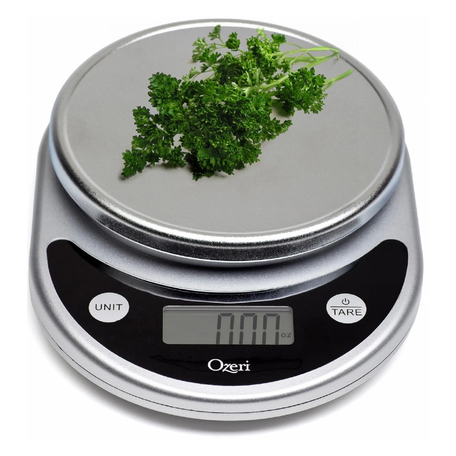 Ozeri Pronto Digital Kitchen Scale Accurate Weighing 11.24 lbs 5100 grams