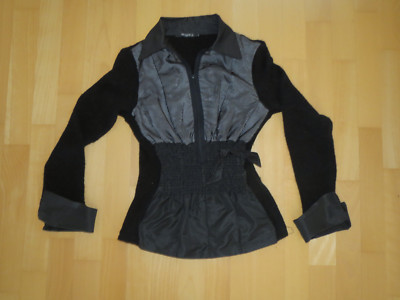 Schicker schwarzer  Pullover von Siste's, ausgefallendes Design,     