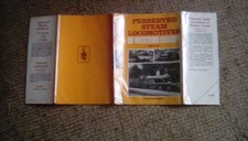 Preserved Steam Locomotives of Western Europe Vol 2 Dust Wrapper only