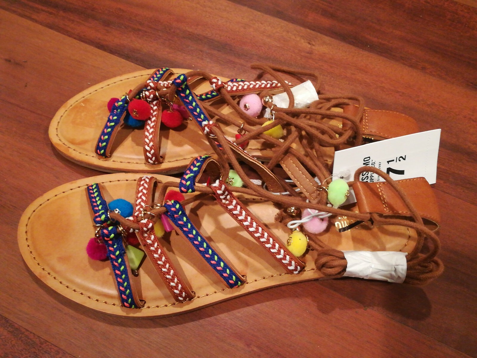 Mossimo Supply Co Target 096054778 Womens Kayla Gladiator Sandals Size 7.5  490960547729 | eBay