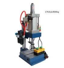 TECHTONGDA 110V 1763Lb/800kg Pneumatic Punch Machine No Display Controller