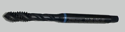 EMUGE SPIRAL FLUTE TAP 1/4-20 UNC 3 FLUTES MODIFIED BOTTOMING 3B COBALT OXIDE