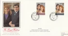 Fergie Royal Wedding GB PPS Sothebys FDC RELEVANT KELSO CDS 1986 (109670)