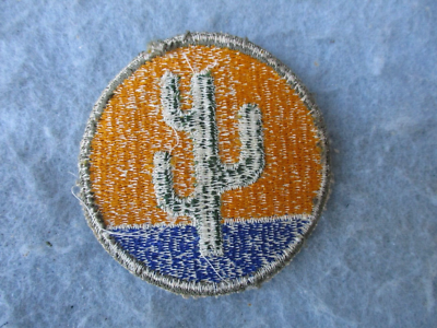 WWII US Army Patch 103rd Division Cactus Europe WW2 | eBay