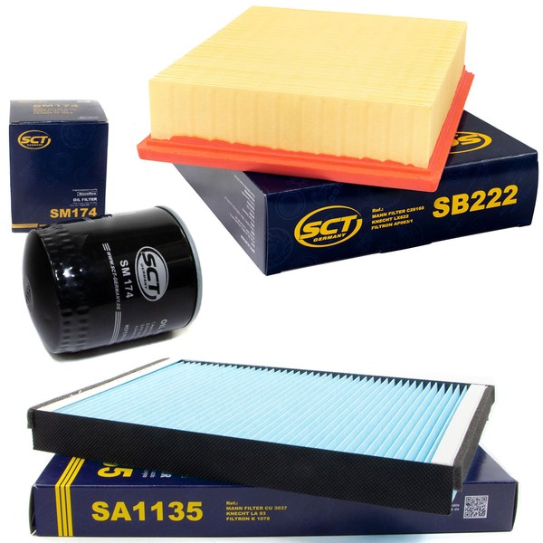 Inspektionspaket Filterset SCT FüR Audi A6 Avant 2.4 2.7 2.8 3.0 Quattro 4B2 4B5-image