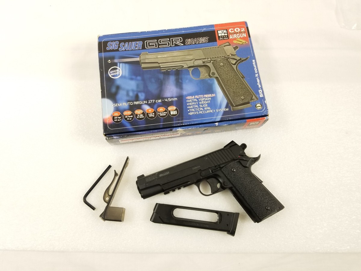 SIG Sauer GSR 1911 4.5mm CO2 Gas Non-Blowback Full Metal Air Gun