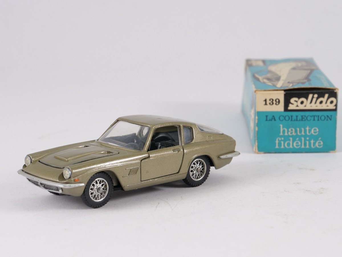 Solido n° 139 Maserati 3,5 L 1/43 en boite de 1965 | eBay