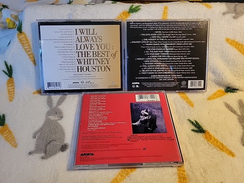 3er-Posten Whitney Houston CDs, The Best Of Whitney Houston, Live, The Bodyguard - Bild 2 von 22