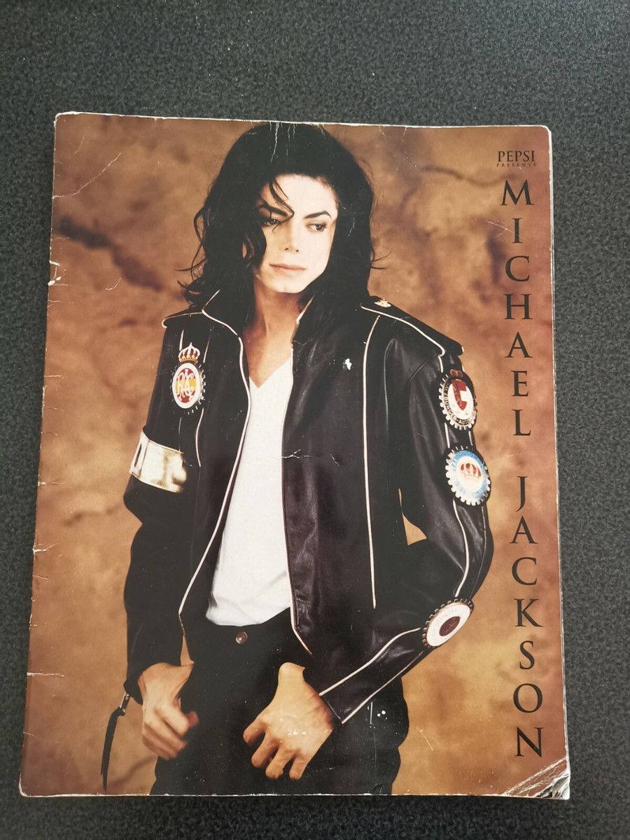 マイケルジャクソン ペプシプレゼンツ冊子 Michael Jackson Pepsi Presents Dangerous Tour Book - 1992 | eBay