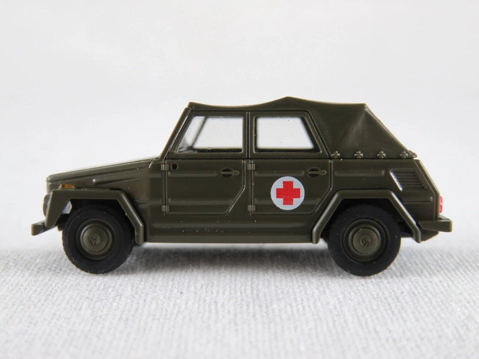 Busch 52729 VW 181 Kurierwagen (1970) "Bundeswehr Rotes Kreuz" 1:87/H0 NEU/OVP - Bild 4 von 4