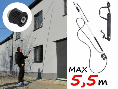 Best 5,5m 18ft Telescopic Lance For KARCHER K2 - K7 Pressure Washer