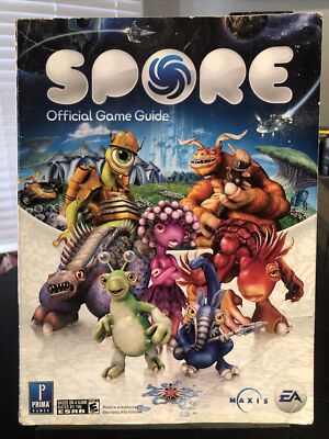 Spore Official Game Guide by Prima Games (2008) EA Maxis Video Game Strategy HTF