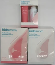 Frida Mom Instant Heat Breast Warmers & Sore Nipple Set ~ FAST SHIPPING ~ READ