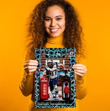 Rob Gronkowski Gronk New England Patriots NFL Football Downtown Poster/Canvas