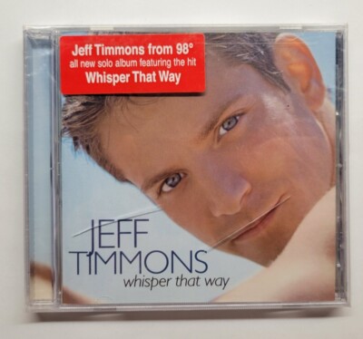 Whisper That Way Jeff Timmons (CD, 2004, SLG Records)