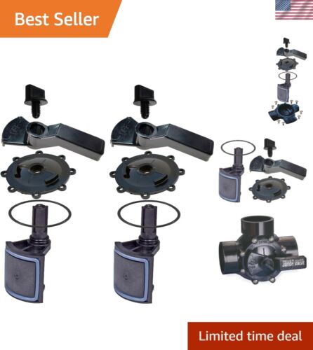 Jandy Valve Rebuild Kit: 2 Pack Diverter Valve & Handle for Effective Repair