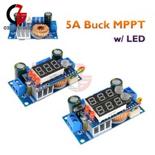 5A MPPT LED Solar Panel Controller DC-DC Step-Down CC CV Buck Charging Module