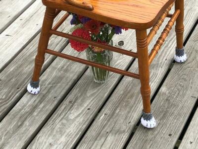 Cat Paw Chair Socks Sets 24 Socks American Cancer Society