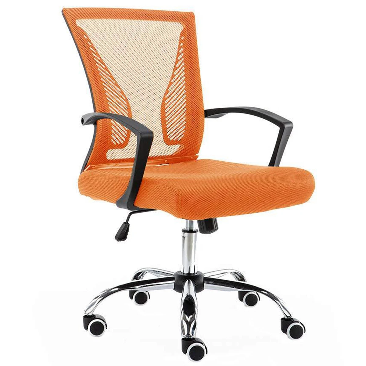Modern Home Zuna Mesh Back Office Desk Rolling Chair Black