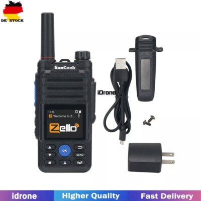 HamGeek HG-369 POC Radio Walkie Talkie Wifi BT 2G/3G/4G Radio For Zello Real-ptt