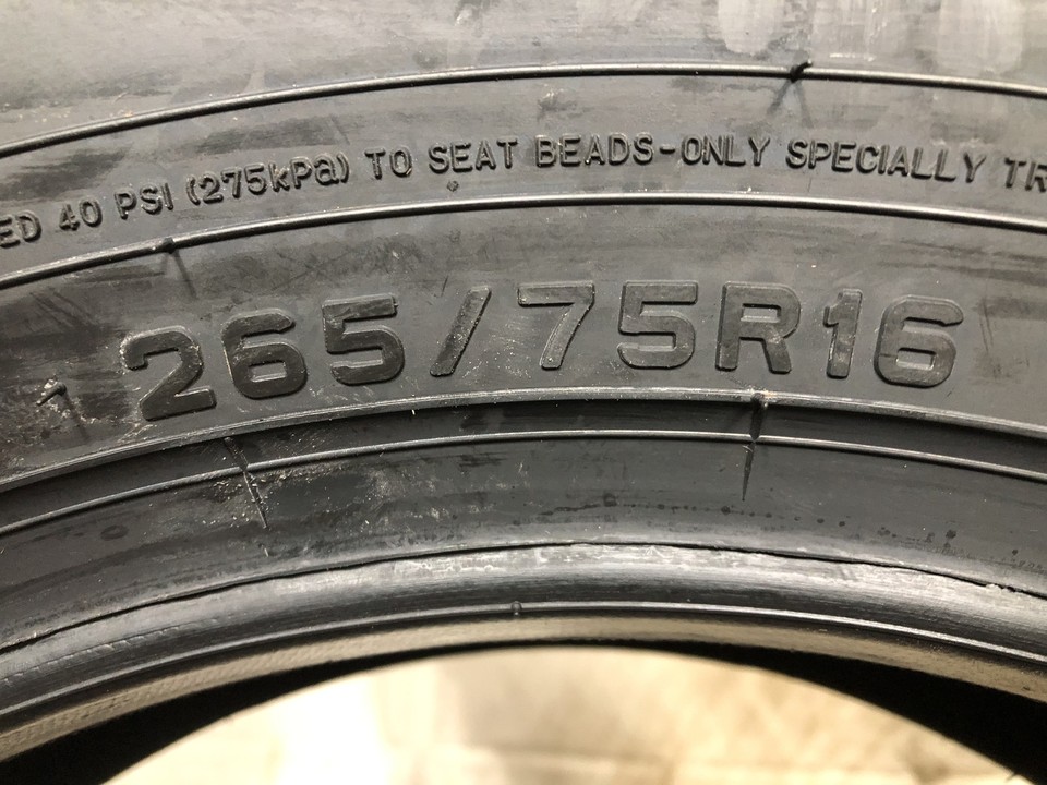 Is a P265 Tire 265 Millimeters Wide?