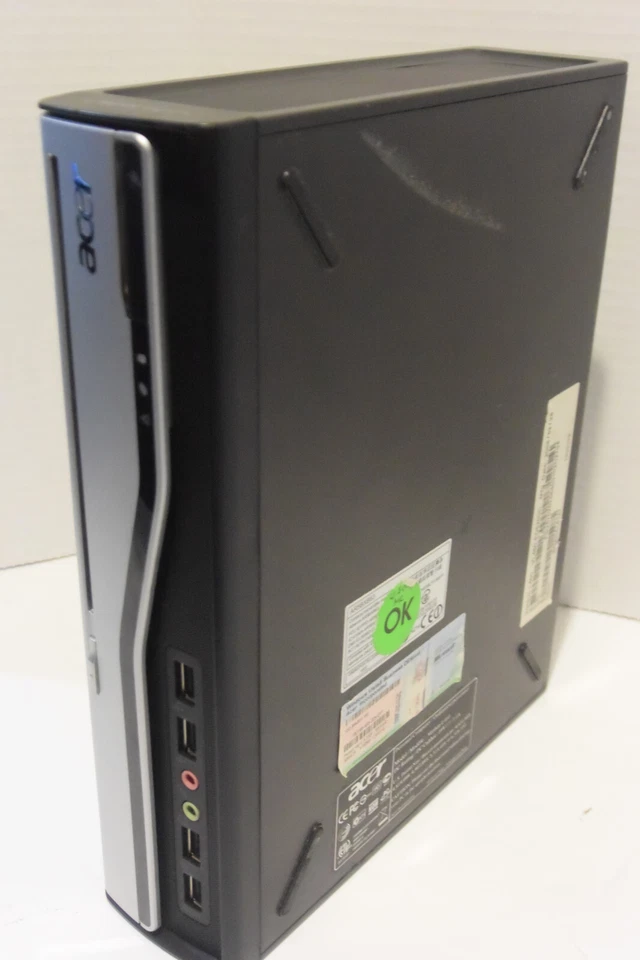 Acer Veriton VL460-ED5200C Desktop PC (Intel Pentium Dual-Core 2.5GHz 1GB 160GB) - Image 2 of 4