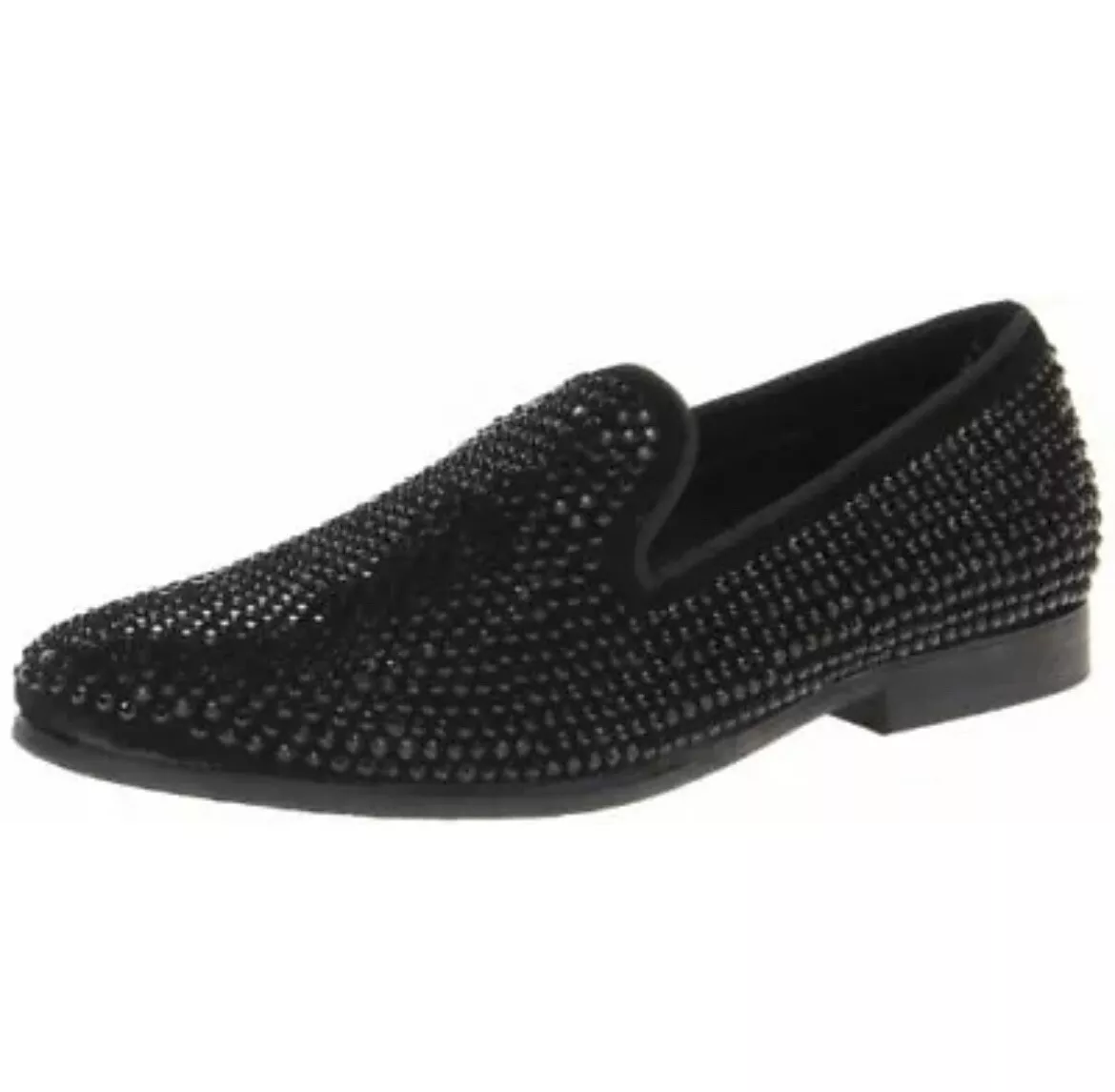 Steve Madden Men s Caviarr Slip On Loafer Black Size 8 US