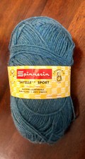 Spinnerin Sayelle Sport 100 Orlon Acrylic Yarn 2 Oz Skein DARK BLUE