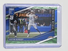 2022 Panini Donruss Elite Football Justin Herbert Insert Field Vision No.FV2