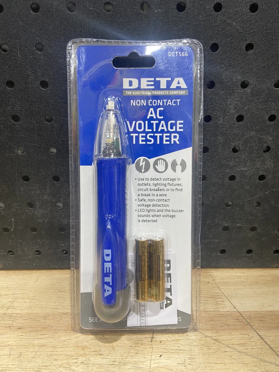 DETA AC VOLTAGE TESTER NON CONTACT TESTER DET566 NEW eBay