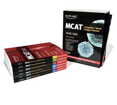 KAPLAN Test Prep MCAT Complete 7-Book Subject Review: Online + Book 3rd Edition