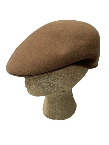 Scala Classico Hat Flat Cap Brown Wool 