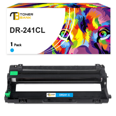 1x Drum Compatible with Brother DR-241CL Cyan HL-3142CW MFC-9142CDN MFC-9332CDW