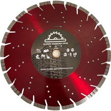 16" Laser Welded Diamond Blade Circular Saw Blade for Concrete Stone Masonry