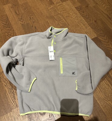 Urban Outfitters Iets Frans Grau Fleece XXS Neu mit Etikett