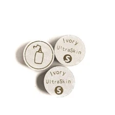 (X1) UltraSkin (Ivory) 8 Layered Pool Cue Tips-14mm