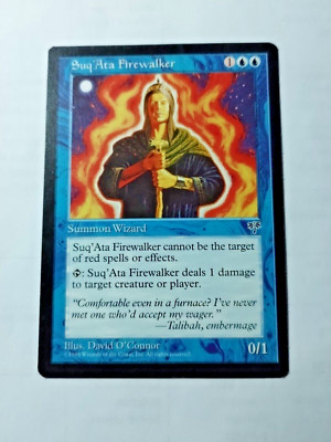 MTG Suq'Ata Firewalker Mirage Regular Uncommon - Uncirculated