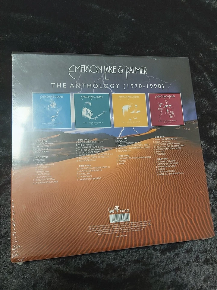 EMERSON LAKE & PALMER - THE ANTHOLOGY(1970-1998) -NEU IN FOLIE - Bild 2 von 2