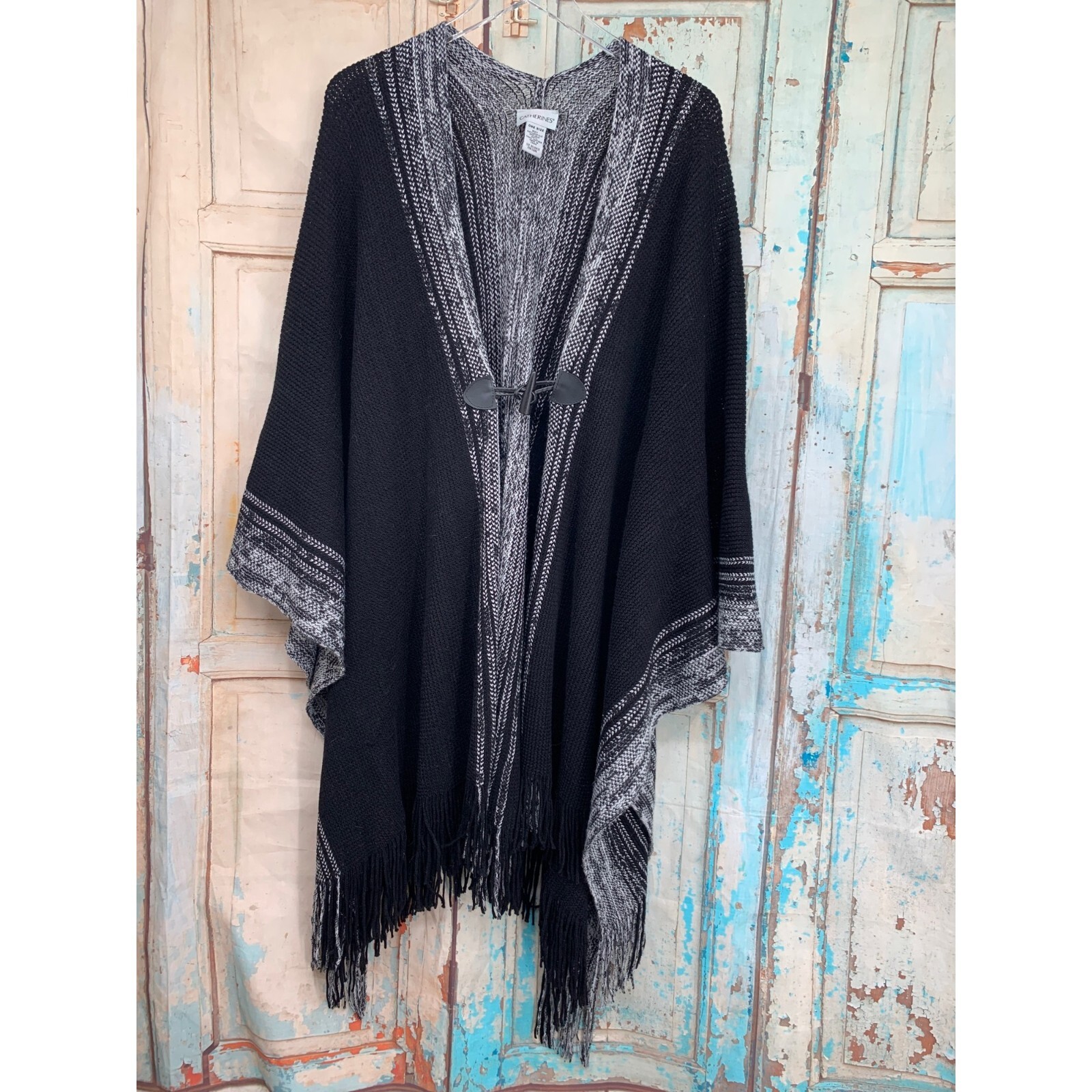 Catherines Open front Single Button Cardigan with… - image 1