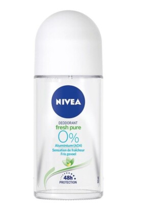 98,83 /L - 6er Pack NIVEA Women ''Fresh Pure'' Deo Roll-on, 0% Aluminium - 50ml