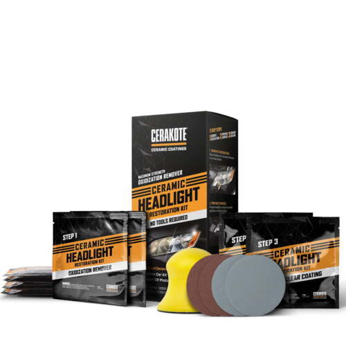 Cerakote Ceramic Headlight Restoration Kit,FAST SHIPPING