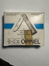 Scatola coltelli Opinel N°3  completa di 12 pezzi nuovi