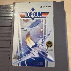 NES Nintendo Top Gun Game Tested 